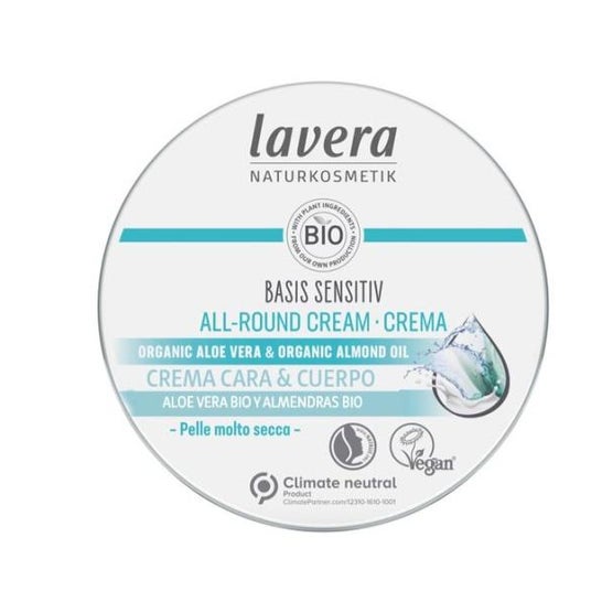 Lavera Crema 150 Cara & Cuerpo Basis Sensitiv 150ml