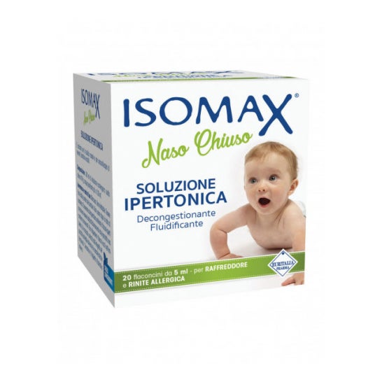 Euritalia Pharma Isomax Solution Hypertonique Nez Fermé 20x5ml