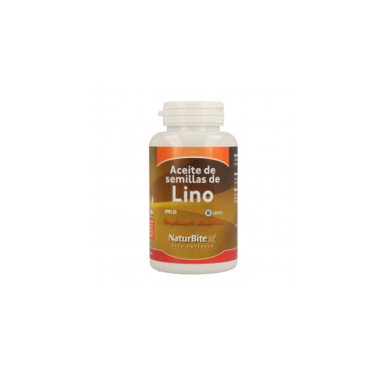 Naturbite Aceite Semillas Lino 1000mg 60caps