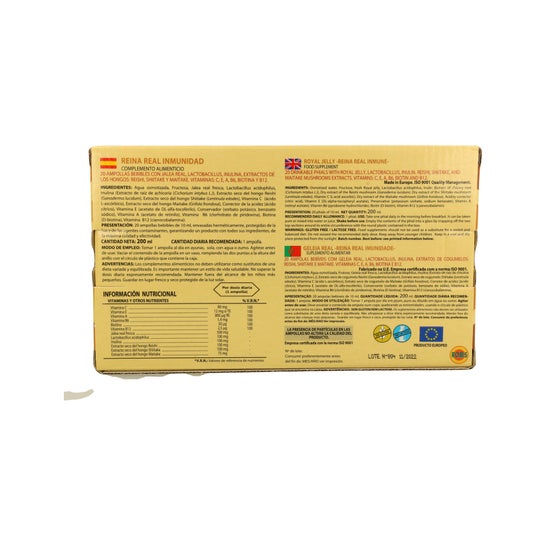 Robis Royal Queen Immunity Royal Jelly 20x10ml