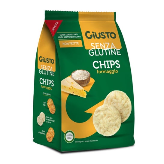 Giusto Chips Sans Gluten Fromage Bio 40g