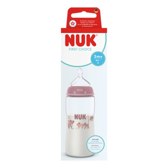Biberon Nuk First Choice + PP Flow Control +3M Koala 300 ml