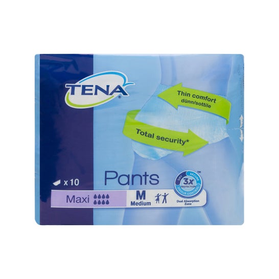 Tena Pants Maxi Medium 10 pièces