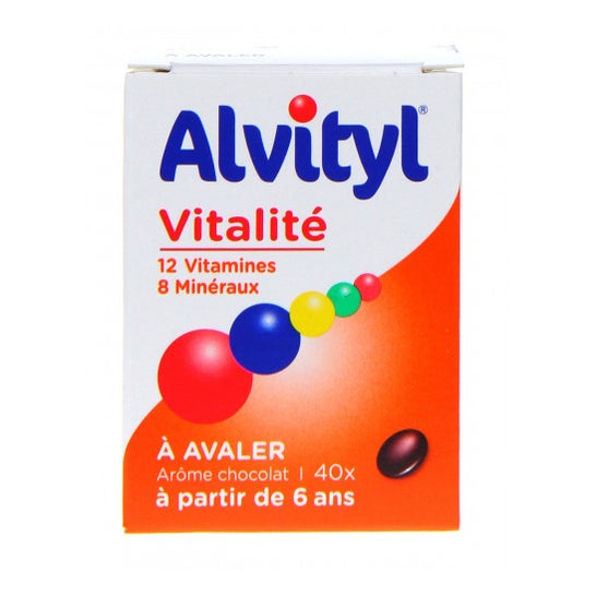 Alvityl Vitalité 40 comprimés
