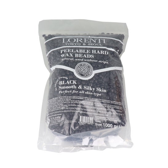 Lorenti Perles de Cire Épilatoire Black 1000ml