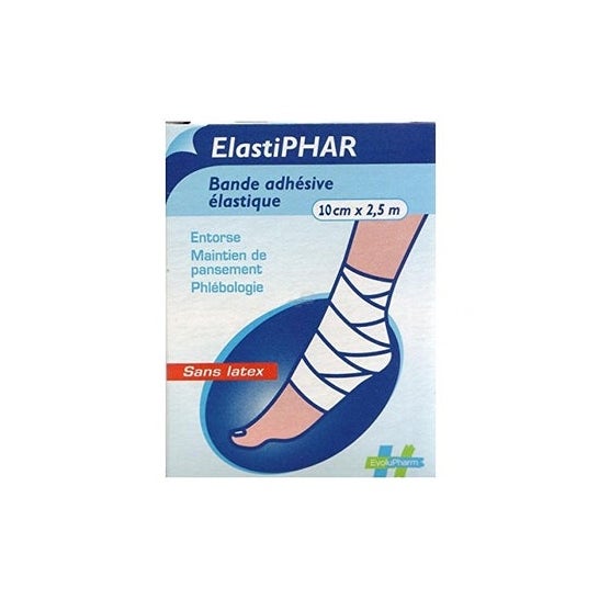 Evolupharm ElastiPhar Bande Adhésive Elastique 3cmx2,5cm 1 Unité