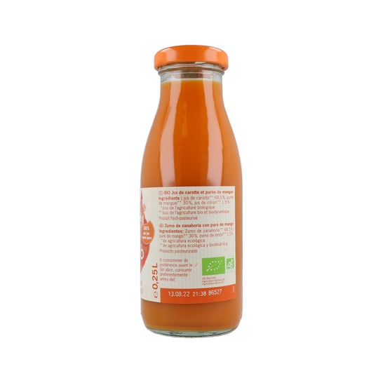 Voelkel Jus de Carotte et de Mangue Bio 250ml