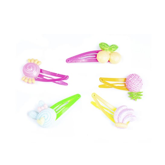 Inca Clips With Fruit Decorations 4.5cm 5uts