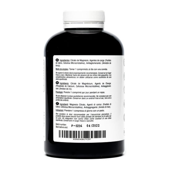 Hivital Foods Magnésium pur 200 mg  240 comprimés végétaliens