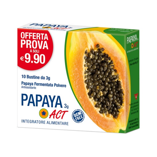 F&F Papaya Act Sachets 10x3g