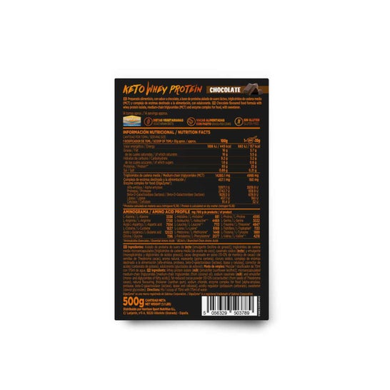 HSN Keto Whey Protein Chocolate 500g