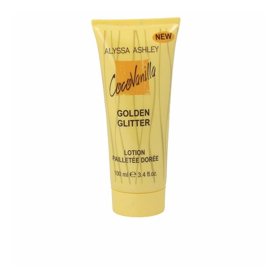 Alyssa Ashley Coco Vanilla Golden Glitter Lotion 100ml