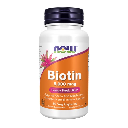Now Biotin 5000mcg 60caps Now Biotin 5000mcg 60caps