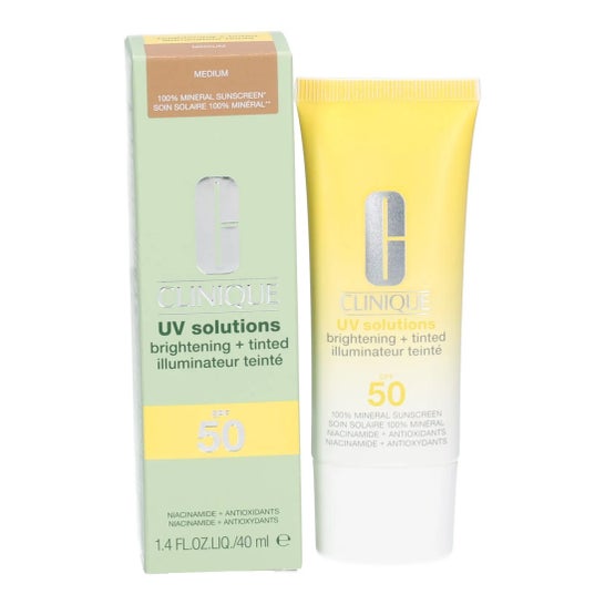 Clinique UV Solutions Brightening + Tinted Medium SPF50 40 ml