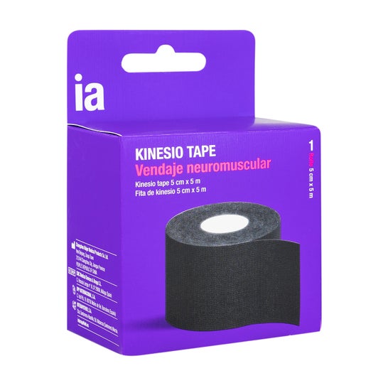 Interapothek Bande kinesio tape noire 1 ud