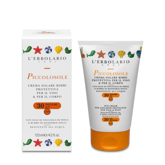 L'Erbolario Piccolosole Crème Solaire Pour Enfants SPF30 125ml