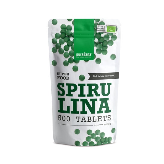 Purasana Super Food Spiruline Bio Vegan 500 Gélules