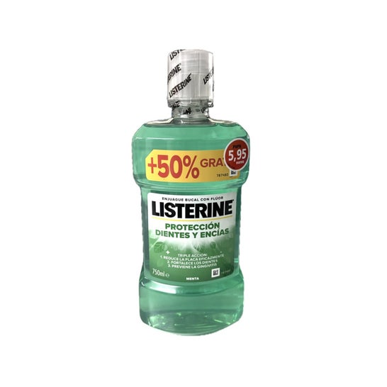 Listerine Protection des Dents et Gencives Bain Bouche 750 ml