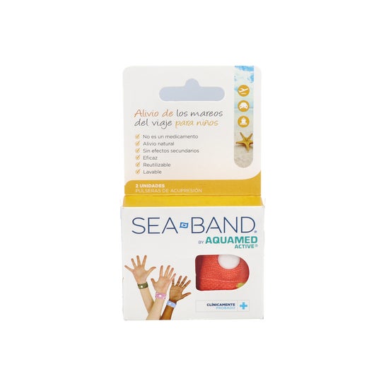 Sea Band Bracelet anti-mal des transports pour enfants 2 pièces