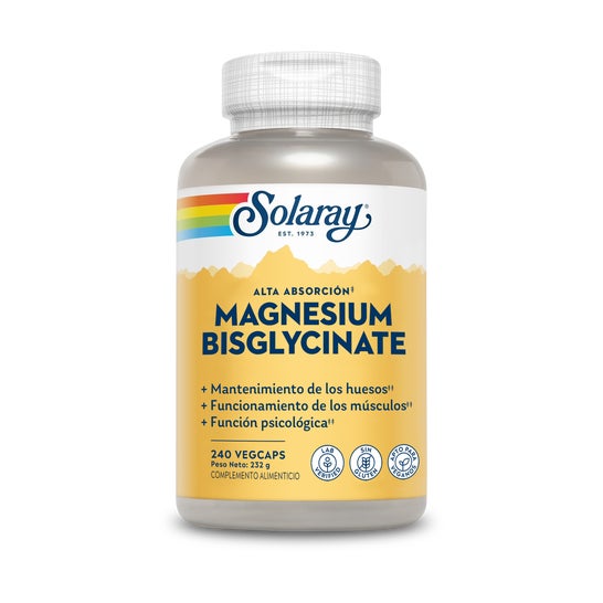 Solaray Magnesium Bisglycinate 240 Vegcaps