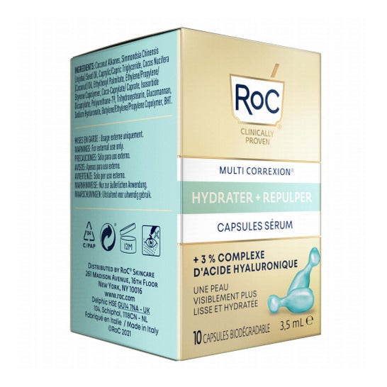 RoC Hydratate+Plump Sérum de Nuit 10caps