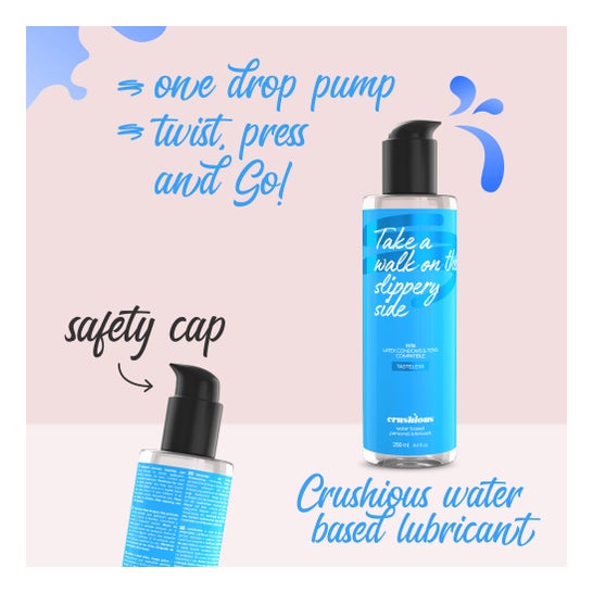 Crushious Lubrifiant à Base d'Eau 250ml