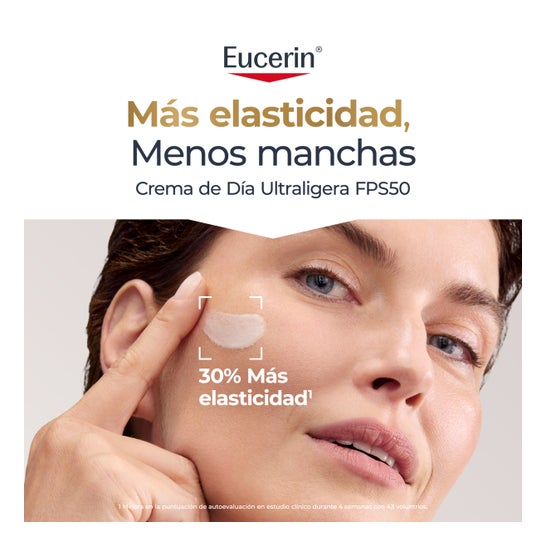 Eucerin Hyaluron-Filler + Elasticity Crème Jour Ultra Légère SPF50 50ml