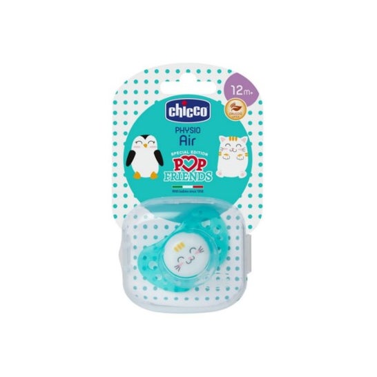 Chicco Physio Air Sucette Silicone Pop Friends +12m 1 Unité
