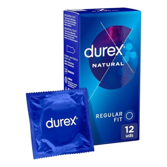 Durex Natural Plus Preservativos 12 Unidades