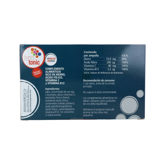 Artesania Agricola Ferrotonic 14 pièces