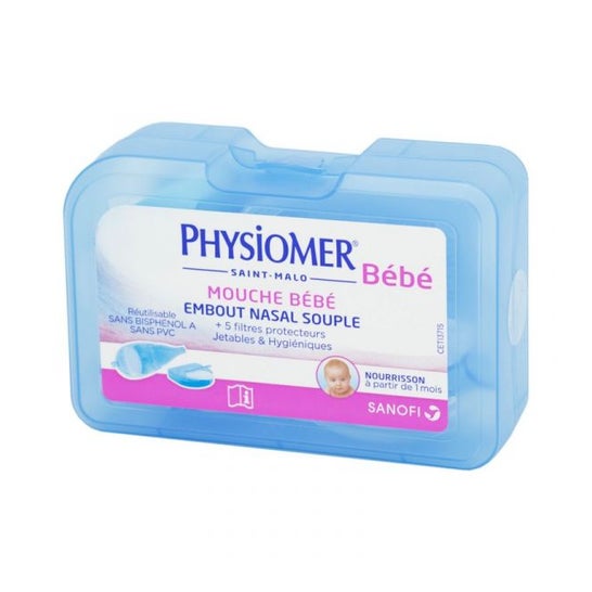 Physiomer Mouche Bébé + 5 Filtres Protecteurs