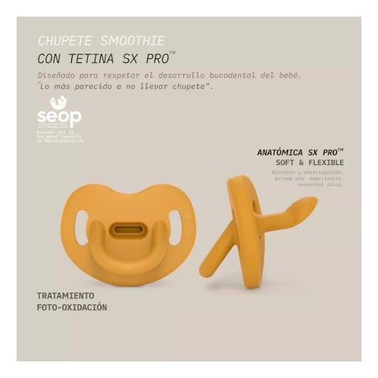 Suavinex Sucette Smoothie Silicone 6-18M 1 Unité Suavinex Sucette Smoothie Silicone 6-18M 1 Unité