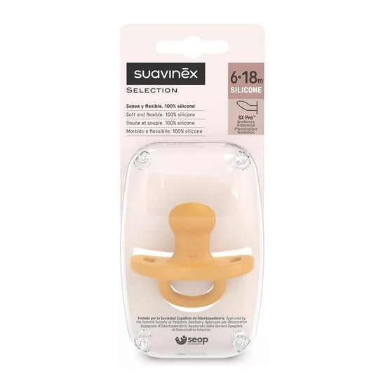 Suavinex Sucette Smoothie Silicone 6-18M 1 Unité Suavinex Sucette Smoothie Silicone 6-18M 1 Unité