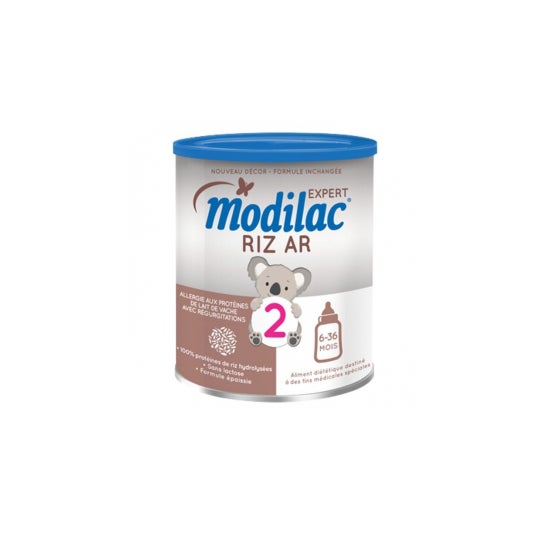 Modilac Expert Riz AR lait 2ème âge 800 g De 6 à 36 mois