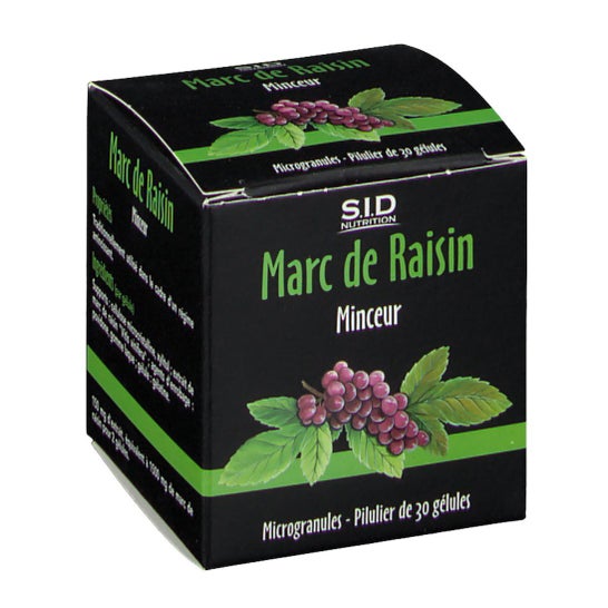 SID Nutrition Phytoclassics Marc de Raisin 30 gélules