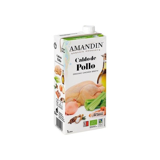 Amandin Bouillon de poulet naturel Eco 1000ml