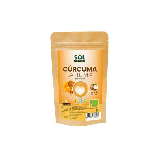 Sol Natural Curcuma Latte Mix Bio 200g