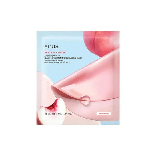 Masque Éclaircissant au Collagène Niacin 70 Anua Peach 34 g
