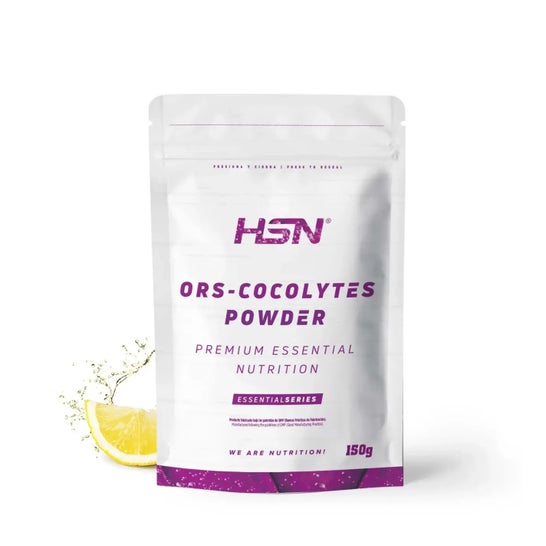 HSN ORS Cocolytes Agua de Coco + Electrolitos en Polvo Limón 150g