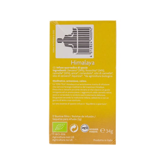 Yogi Tea himalaya 17 bolsas 17 bolsas