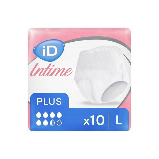 iD Intime Couches Féminines Plus Taille L 10uts