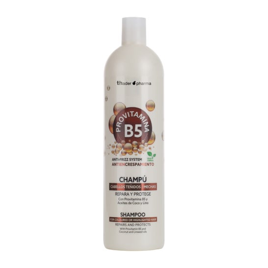 Thader Pharma Provitamines B5 Shampooing Cheveux Colorés Mèches 1 L