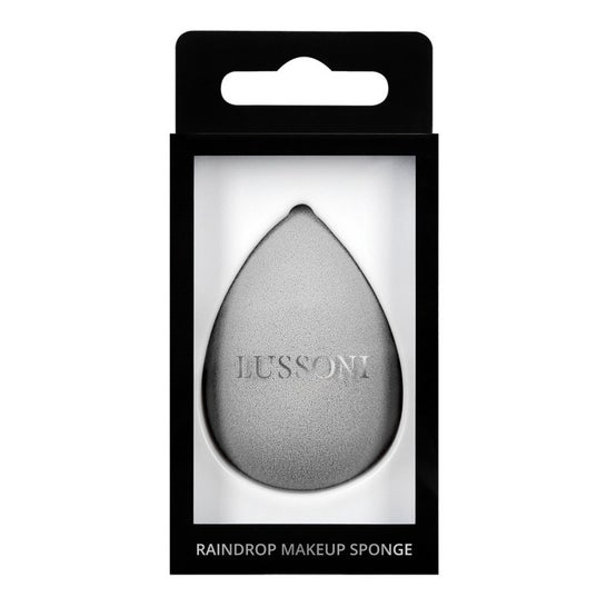Lussoni Raindrop Makeup Sponge Gray 1ut