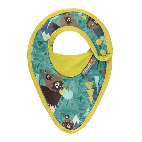Close Bavoir Bear Pop-In Taille S 1ut