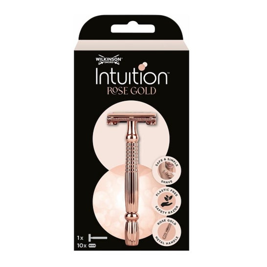 Wilkinson Sword Intuition Rose Gold Rasoir 10 uts