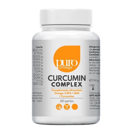 Puro Omega Curcumine Complexe 60 Gélules