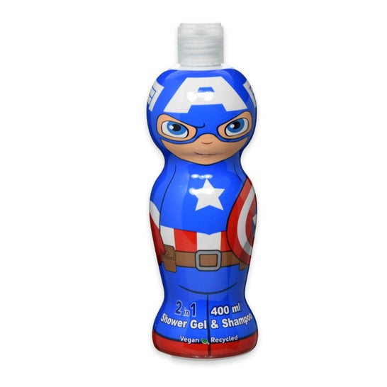 Ageti Shower Gel Shampoo Captain America 400ml