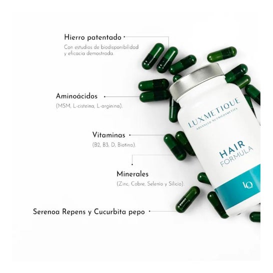 Luxmetique Formule Capillaire 60 Capsules Luxmetique Formule Capillaire 60 Capsules