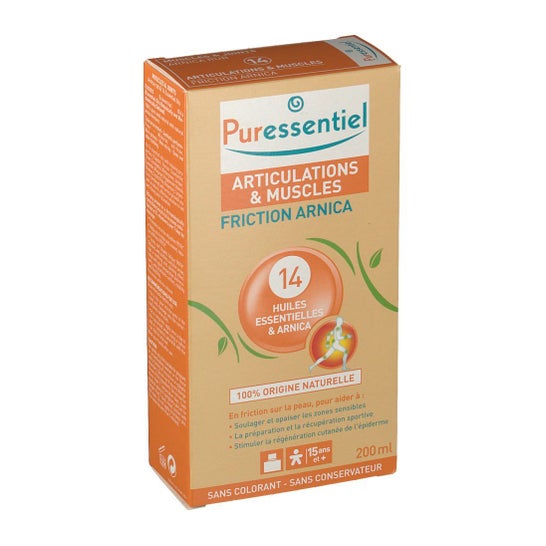 Puressentiel Articulations & Muscles Friction Arnica & 14 Huiles Essentielles 200mL