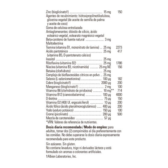 Solgar VmPrime 60 Comprimés